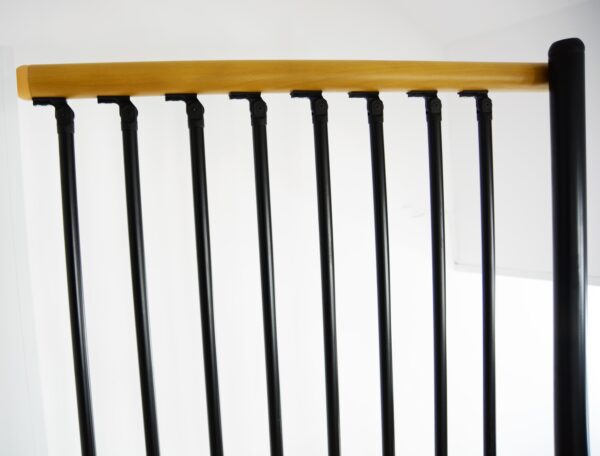 Spiral Decor Black Staircase 120 / 140 / 160 cm
