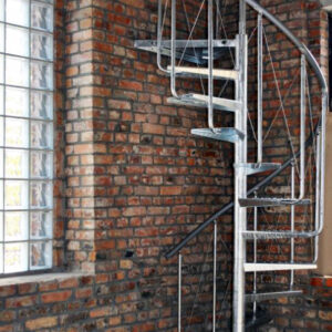 Industrial PM Spiral staircase 120 cm