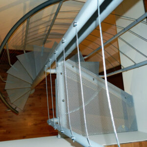 Loft Perfo Steel Staircase 134 cm