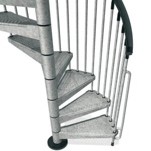 Zink C Spiral Staircase 120 / 140 / 160 cm
