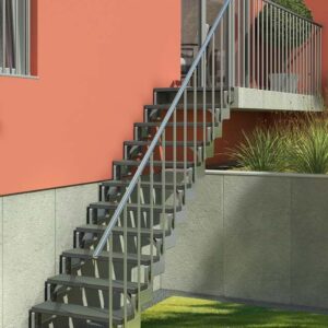 Dolle Gardentop Straight Outdoor Stairs