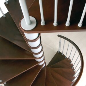 AR Natural Beech Spiral Staircase 140 cm