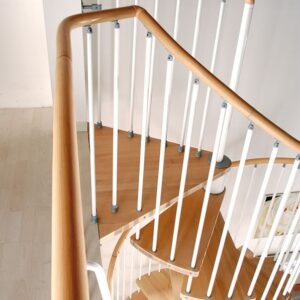 AR Natural Beech Spiral Staircase 120 cm