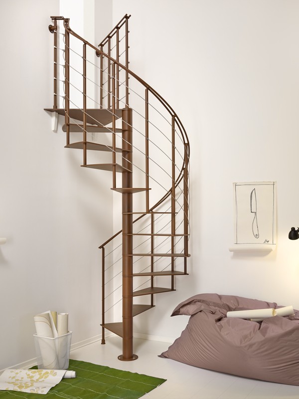 Slim Steel Staircase 130 cm