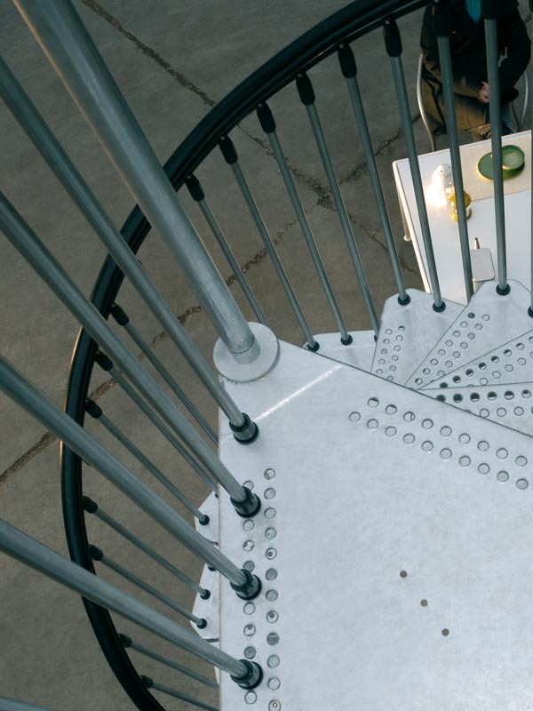 Zink C Spiral Staircase 120 / 140 / 160 cm