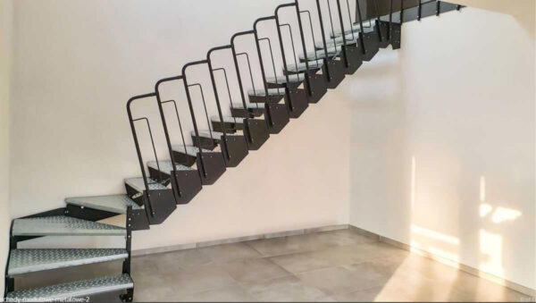 Industrial Galvanised modern Asta Stairs