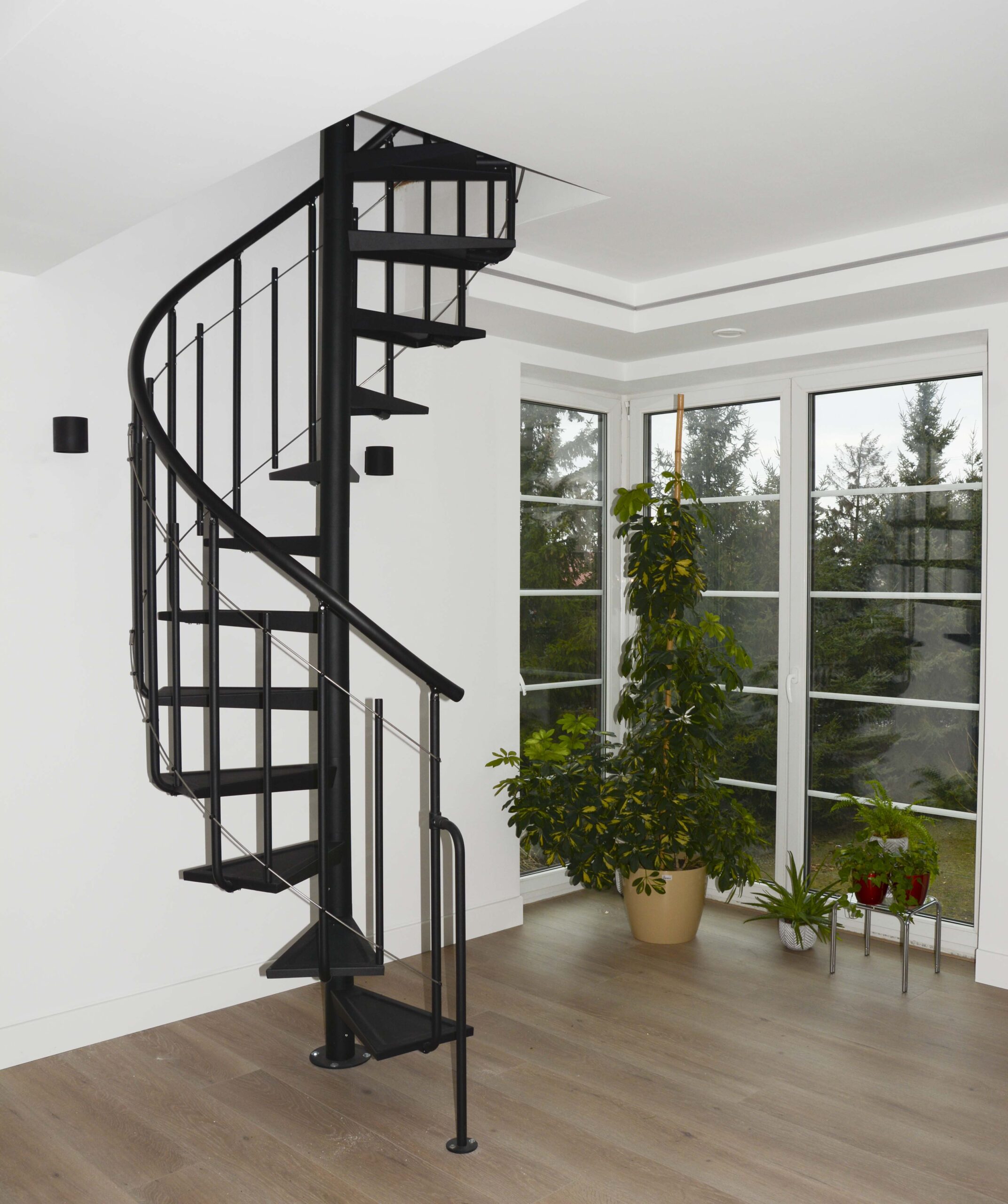 SV Spiral Staircase Black 120cm
